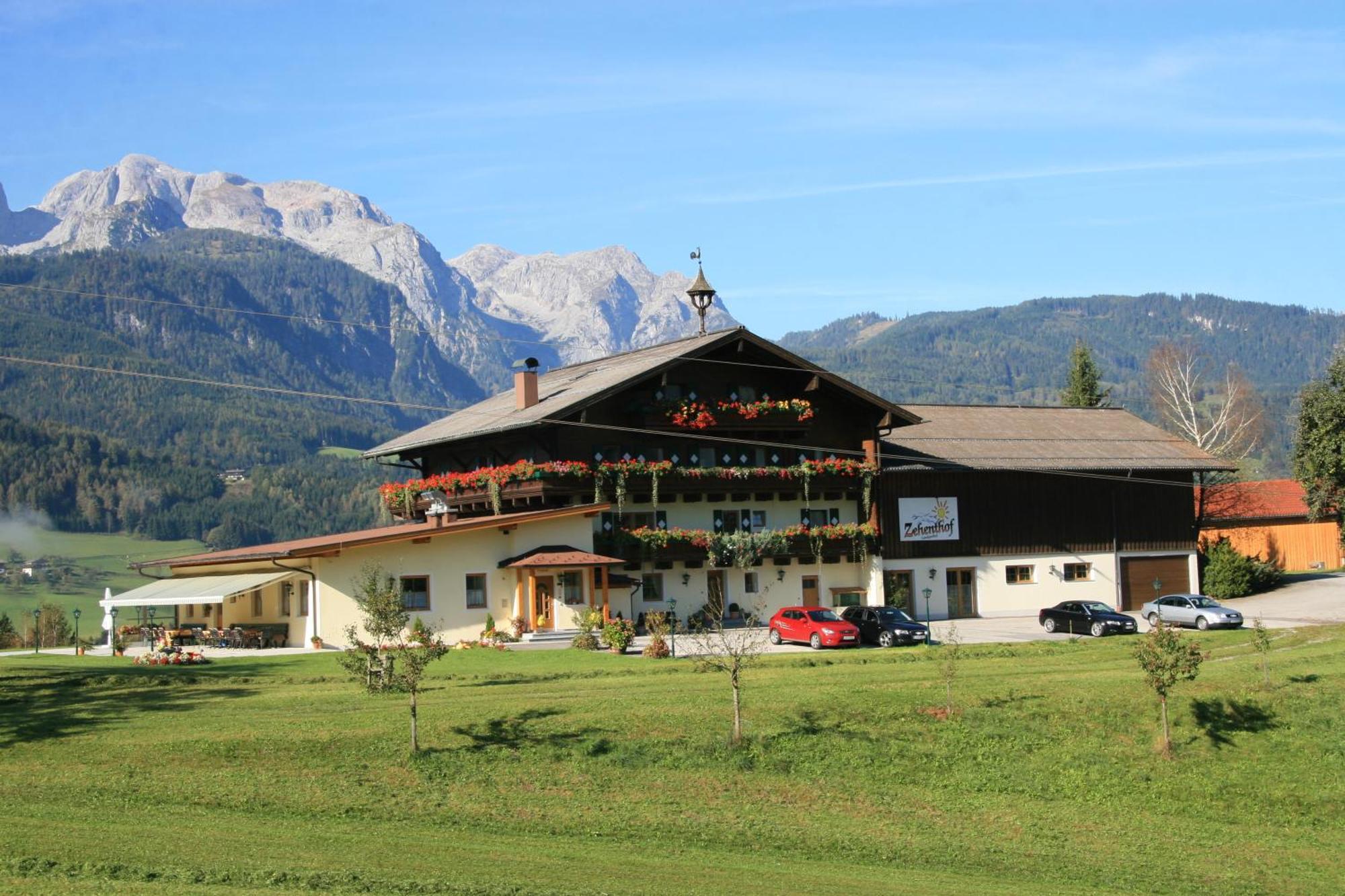 Landgasthof Hotel Zehenthof Pfarrwerfen Zewnętrze zdjęcie